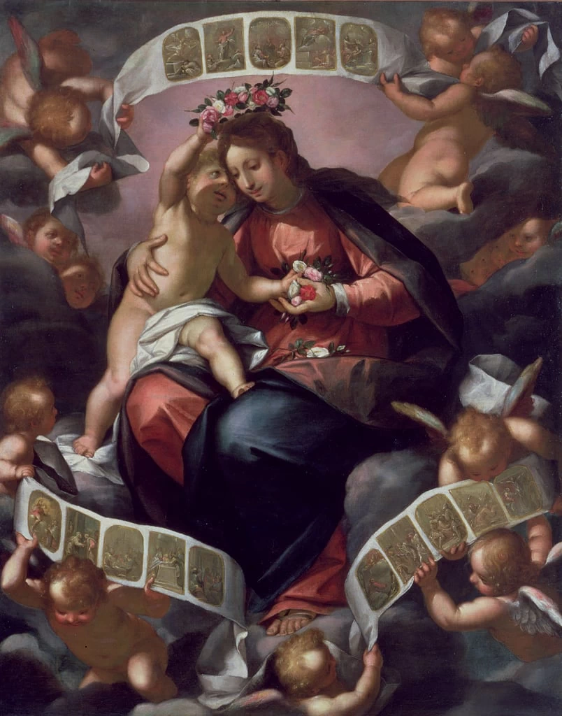 Madonna del rosario - Accademia Ligustica di Belle Arti, Firenze